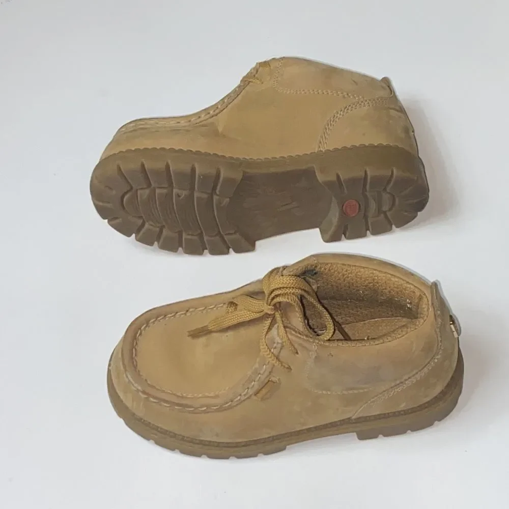 VTG, NY LUG CO LEATHER KIDS SHOES BOOTS SIZE 10